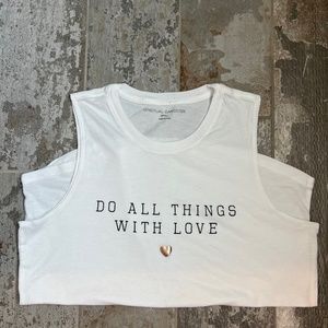 Spiritual Gangster Do All Things With Love Tank